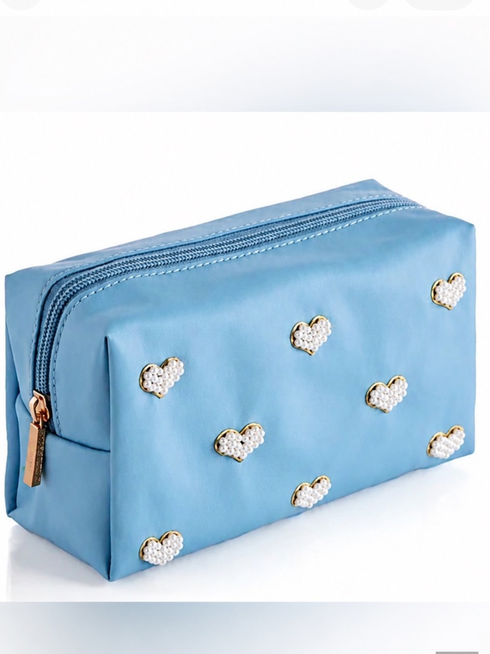 Shiraleah Hearts Zip Pouch NWOT